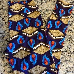 LuLaRoe TC S’mores Leggings